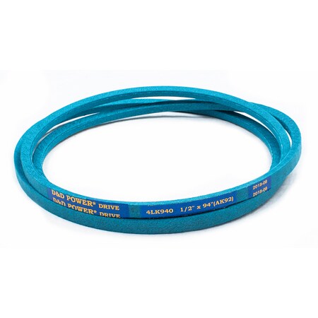 D&D 4LK940 94" Outside Length, 1/2" Top Width, 1 Ribs 4LK940
